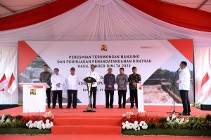 Presiden: Terowongan Nanjung Efektif Kurangi Banjir di Bandung Selatan
