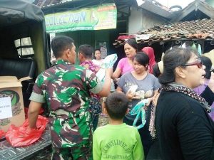 Bantuan Korban Banjir Ketanggungan Brebes Didistribusikan