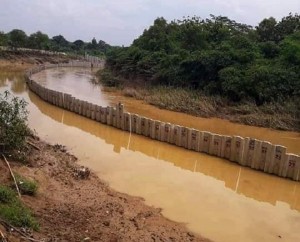 Turap Sungai Cibe’et, Gunawan Ingatkan BBWSC Lahan Milik Warga Tergerus Air