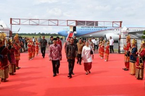 Ke Bengkulu, Presiden Resmikan Monumen Fatmawati Sukarno