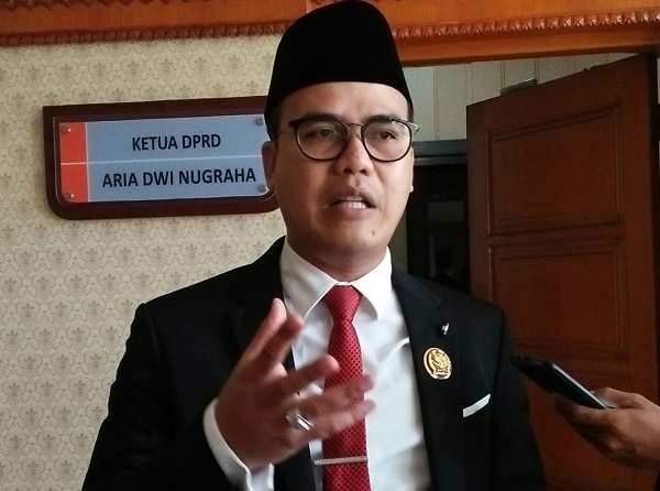 Ketua DPRD Kabupaten Bekasi, Aria Dwi Nugraha