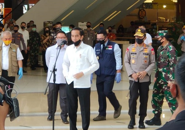 Presiden Jokowi Kunjungi Kota Bekasi