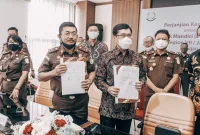 Kejati Jateng Dengan Bank Mandiri