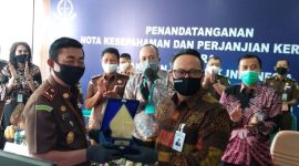 Kejati Jateng MoU Dengan Bank BRI