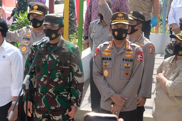 Kapolri Bersama Panglima TNI