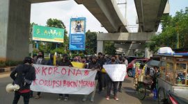 Aksi Mahasiswa di Kejagung RI