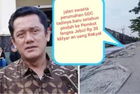 Kadis PUPRS Kota Depok, Dadan Rustandi 