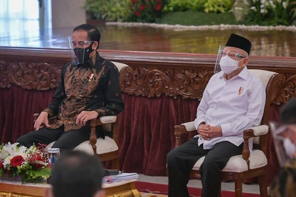 Presiden RI Ir. Joko Widodo Didampingi Wakil Presiden KH. Ma'ruf Amin