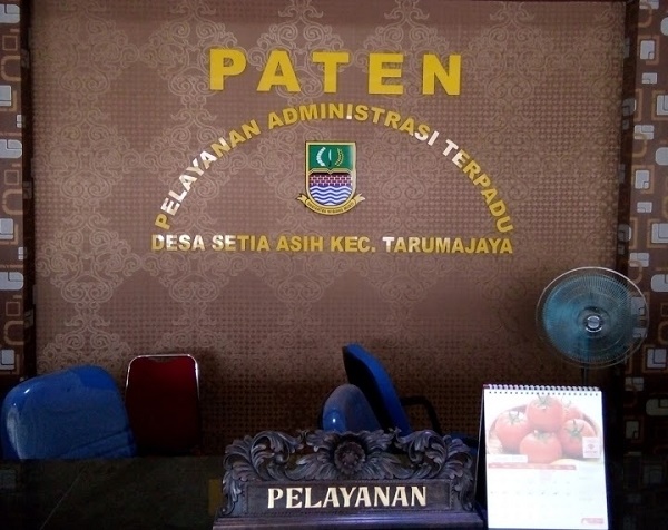 Kantor Desa Setia Asih Kabupaten Bekasi