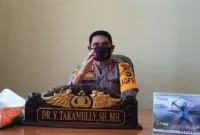 Kapolres Tolikara, AKBP DR. Takamully 