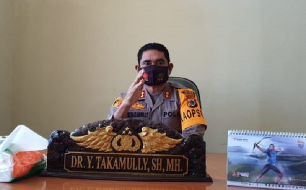 Kapolres Tolikara, AKBP DR. Takamully 