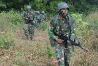 TNI di Papua Sisir Lokasi Penyerangan