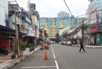 Suasana Pertokoan Blok M Jakarta Selatan