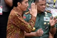 Presiden Jokowi Bersama Gatot Nurmantyo
