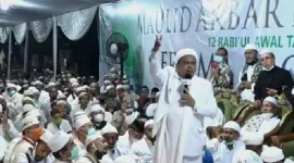 Acara Maulid Nabi di Petamburan