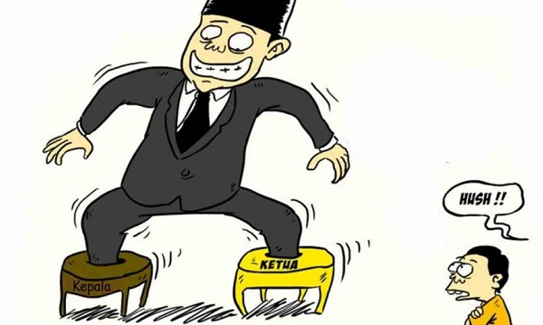 Ilustrasi Rangkap Jabatan