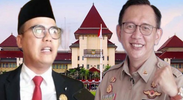 Keterangan Foto: Aria Dwi Nugraha Bersama Pj Bupati Bekasi Dani Ramdan