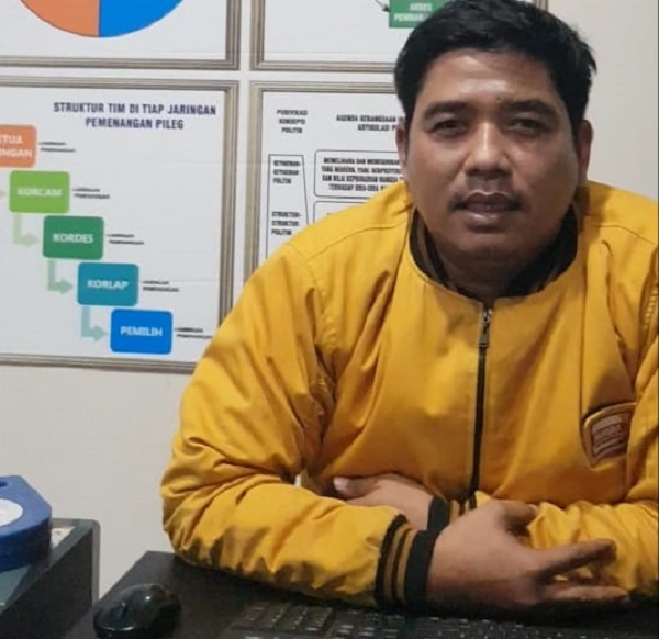 Ketua DPC Hanura Kabupaten Bekasi, Agus Nur Hermawan 