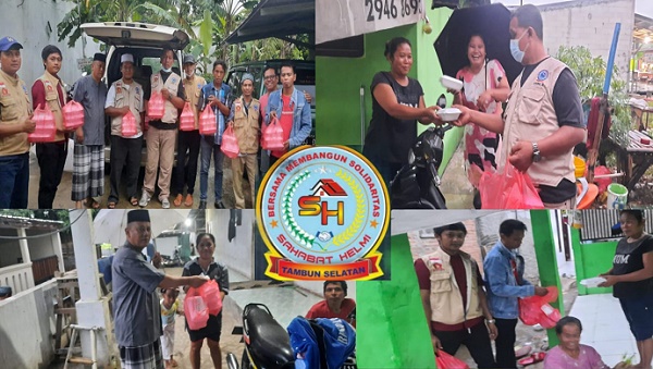 Jumat Berkah “Sahabat Helmi” di Desa Mangun Jaya Tambun Selatan