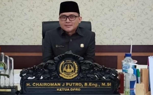 Ketua DPRD Kota Bekasi: Chairoman J Putro