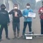 Wartawan Ponorogo Bagikan Obat Fogging Gratis 