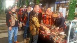 Srikandi PP Kabupaten Bekasi Buka Stand di Living Plaza Jababeka