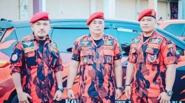 Tengah : Dankoti MPC PP Kabupaten Bekasi Beserta Jajaran