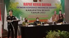 Rakerda Dekopinda Kabupaten Bekasi Tahun 2022 