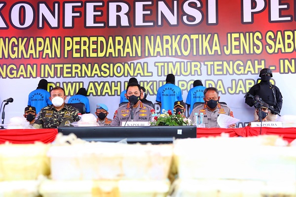 Konferensi Pers Kapolri Jenderal Listyo Sigit Prabowo