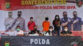 Polda Metro Jaya Pajang Salah Satu Begal di Cikarang