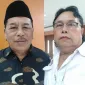 Foto: Ketua Format Bekasi Raya, H. Apuk Idris (Kiri) Bersama Ketua PWI Bekasi Raya, Melody Sinaga