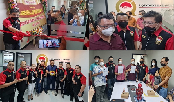 LQ Indonesia Law Firm Buka Cabang Baru di Surabaya Jawa Timur