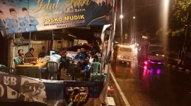 Posko Mudik KNPI Kabupaten Bekasi