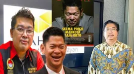 Foto: Alvin Lim (LQ Indonesia Law Firm), Raja Sapta Oktohari dan Hamdriyanto