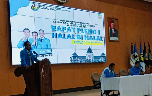Rapat Pleno I KNPI Kabupaten Bekasi Jawa Barat