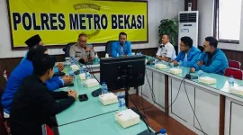 Ruang Polres Metro Bekasi