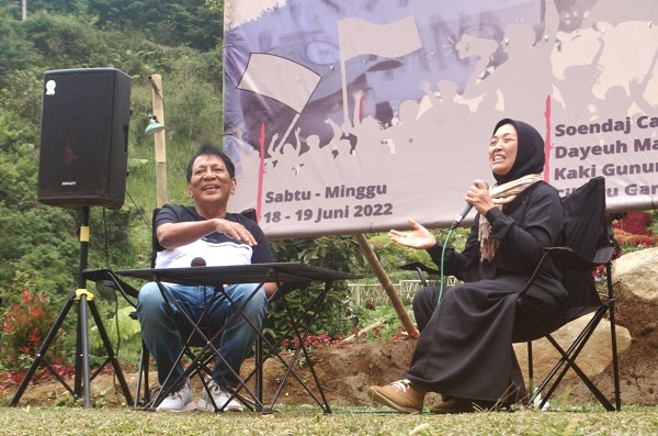 Kemah Aktivis Pergerakan Lintas Generasi di Garut Jawa Barat