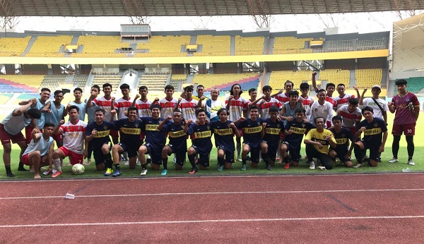 Tim Sepak Bola Porprov Kabupaten Bekasi Vs  PERSEBTA