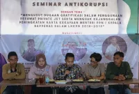Seminar KOMASI di Teman Kita Cafe, Matraman, Jakarta Timur