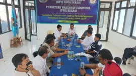 Kunjungan KPUD Kota Bekasi ke PWI Bekasi Raya