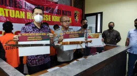 Konferensi Pers Polres Metro Bekasi Kota