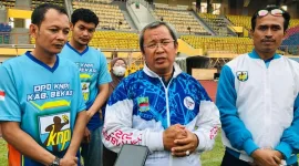 Ketua ASKAB PSSI Kabupaten Bekasi, H. Hamun Sutisna