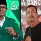 Ustadz Saparuddin Bi'in (Kiri) dan HM. Rohatta (Kanan)