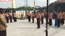 Para Siswa dan Siswi SDN Karangraharja 02 Kabupaten Bekasi