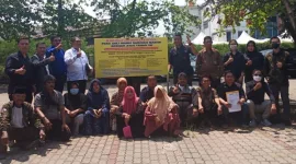 Pemasangan Plang di Lokasi Sengketa