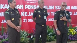 Suasana Pelantikan di Kejati DKI Jakarta