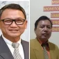 Foto: Menteri ESDM Arifin Tasrif (Kiri) dan (Dirhubag) MSPI, Thomson Gultom (Kanan)