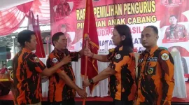 Pengukuhan Ketua PAC Sukatani: Jamaludin