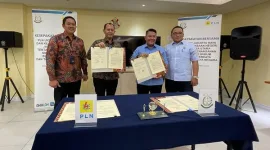 Foto: MoU Kejari Jakut Dengan PLN UID Jakarta Raya