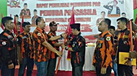 Foto: Pengukuhan Ketua PAC PP Sukawangi